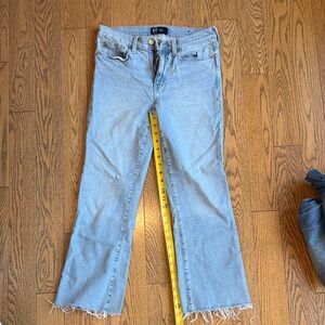 GAP Women's Light Blue Flare Kick Fit Jeans 6/28R